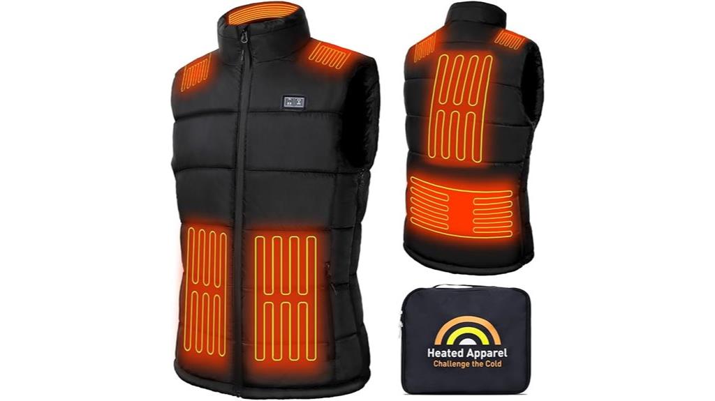 wireless heated clothing option