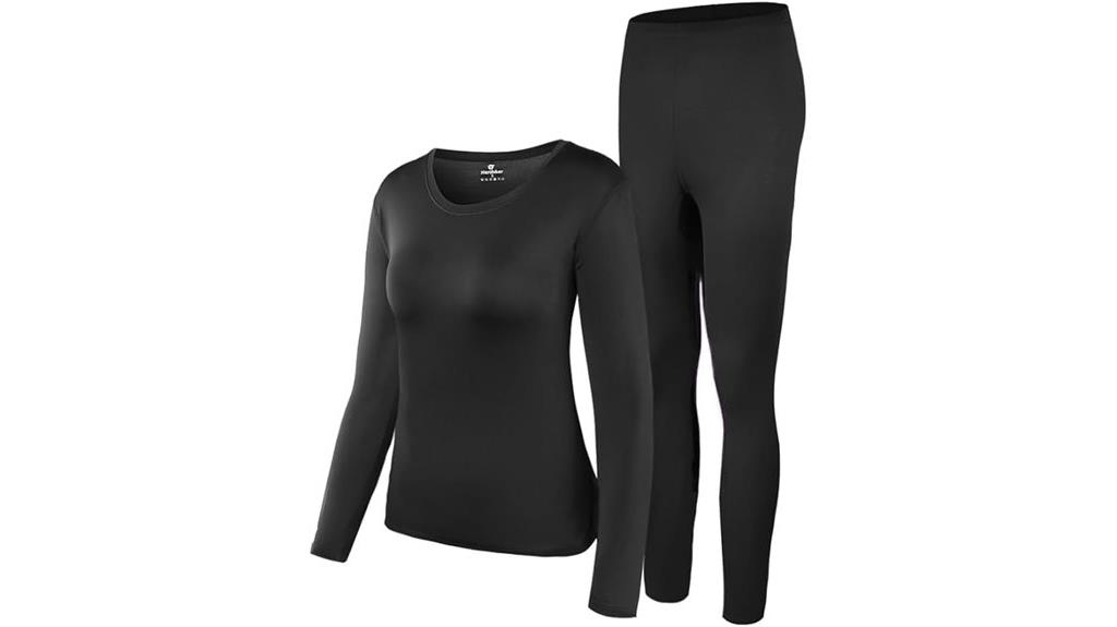 women s fleece thermal set