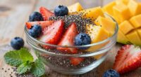 add chia seeds to fruit