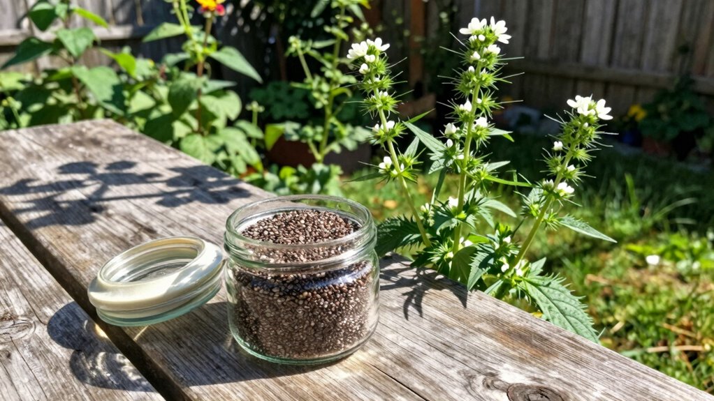 backyard chia seed cultivation