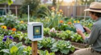 backyard growers monitor weather