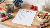 chia seed grocery planning