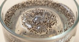 chia seeds absorb water