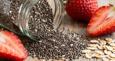 chia seeds boost fiber