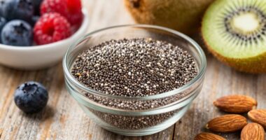 chia seeds boost fiber intake