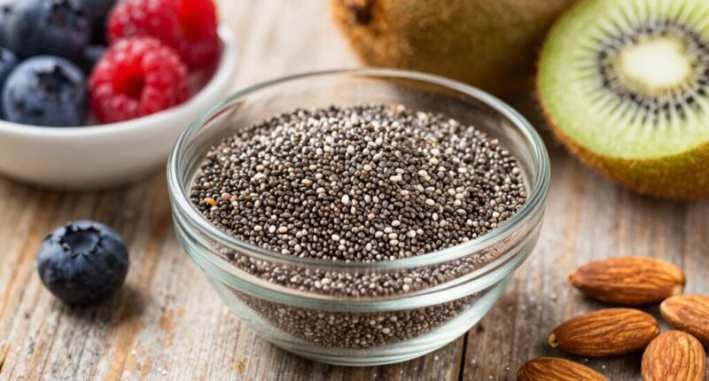 chia seeds boost fiber intake