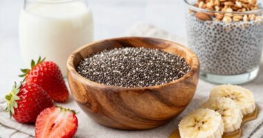 chia seeds boost fiber