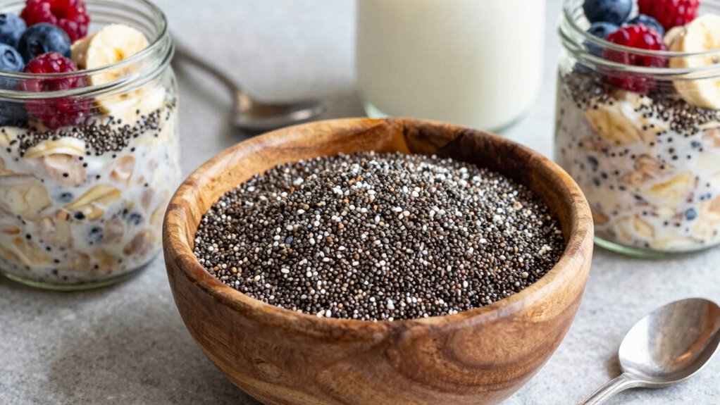 chia seeds boost fullness