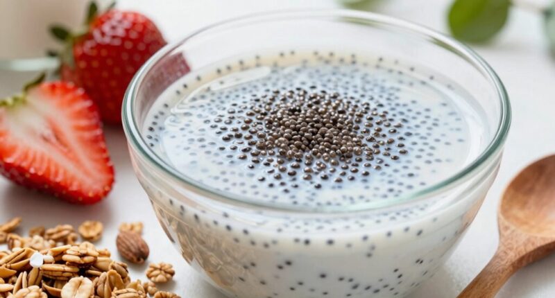 chia seeds dairy free breakfast
