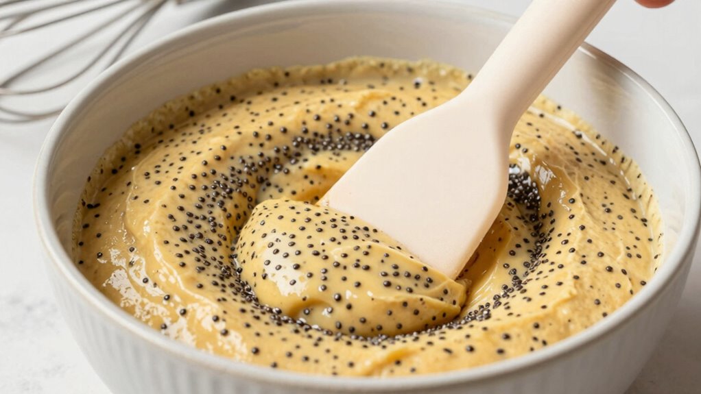 chia seeds enhance muffin texture