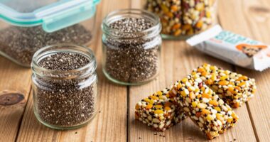 chia seeds enhance snack portability