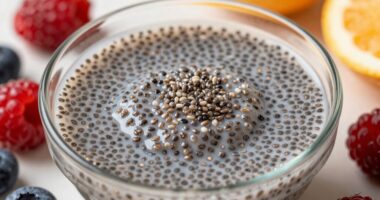 chia seeds enhance texture