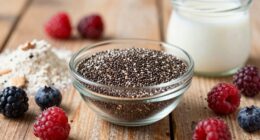 chia seeds enhance vegan baking