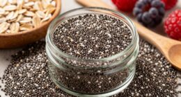 chia seeds fiber increase