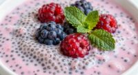 chia seeds improve dessert texture