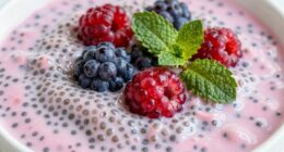 chia seeds improve dessert texture