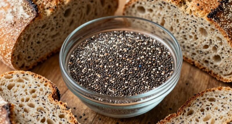 chia seeds improve gluten free structure