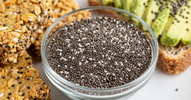 chia seeds improve texture