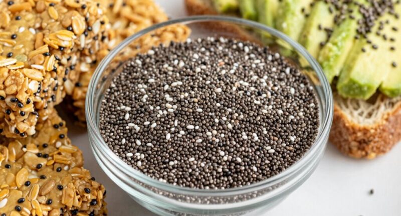 chia seeds improve texture
