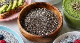 chia seeds improve texture