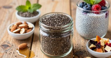 chia seeds in recovery snacks