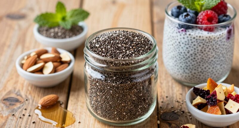 chia seeds in recovery snacks
