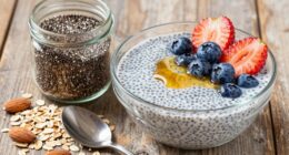 chia seeds low sugar breakfast