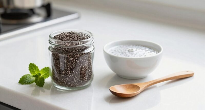 chia seeds suit simple kitchens