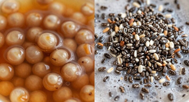 chia texture varies temperature