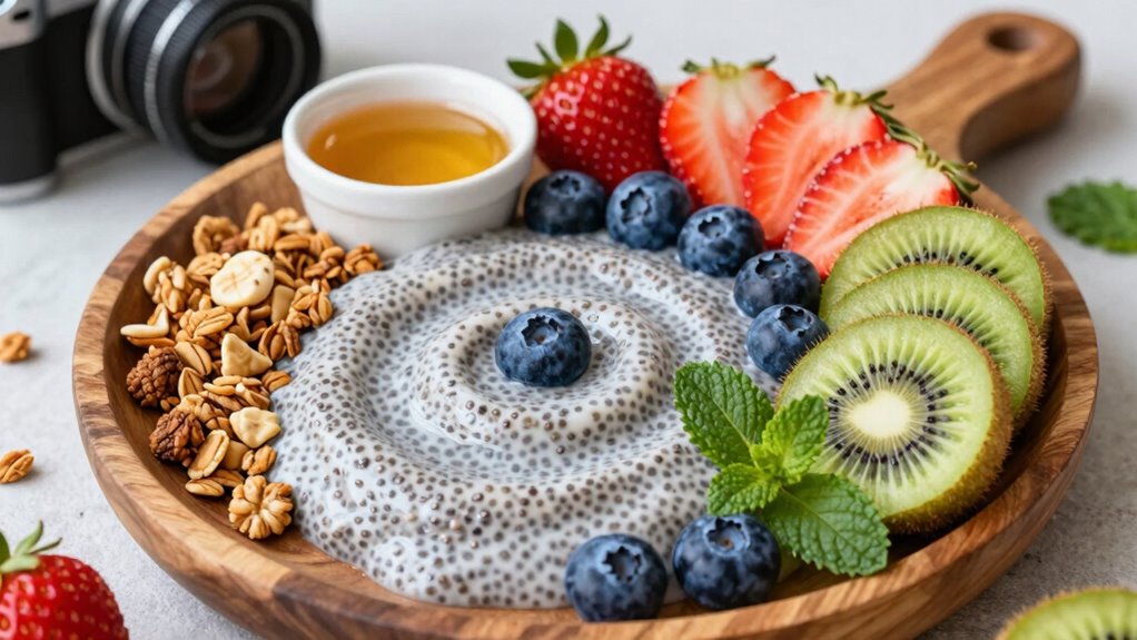 colorful nutritious breakfast platter