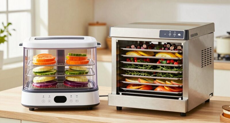 commercial vs home dehydrators