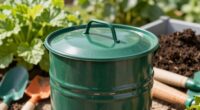 compost tumbler for better soil