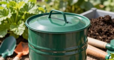 compost tumbler for better soil