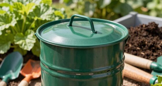 compost tumbler for better soil