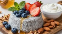create colorful healthy spread