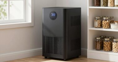 dehumidifier for pantry storage