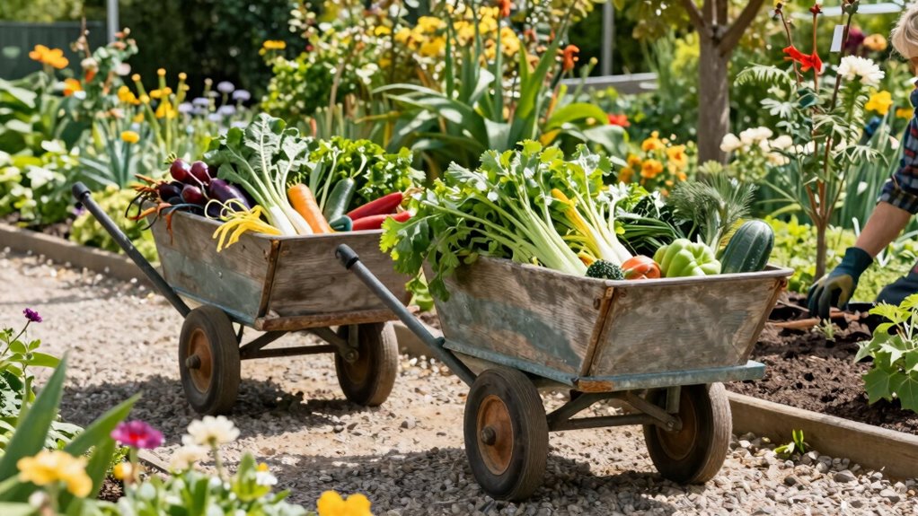 durable ergonomic garden cart