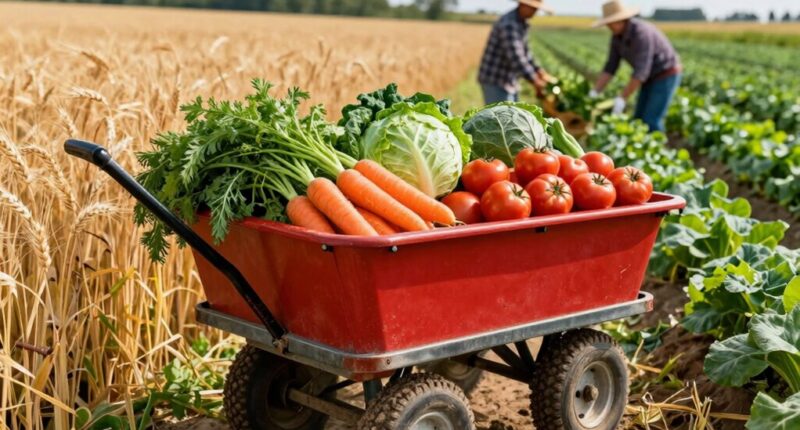 efficient harvest transportation tool
