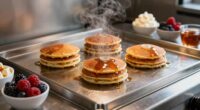 efficient multi pancake cooking