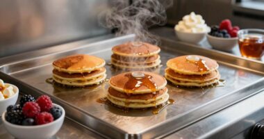 efficient multi pancake cooking