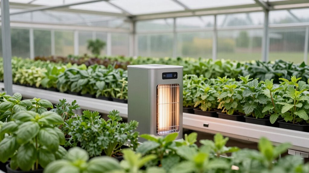 efficient safe greenhouse heating
