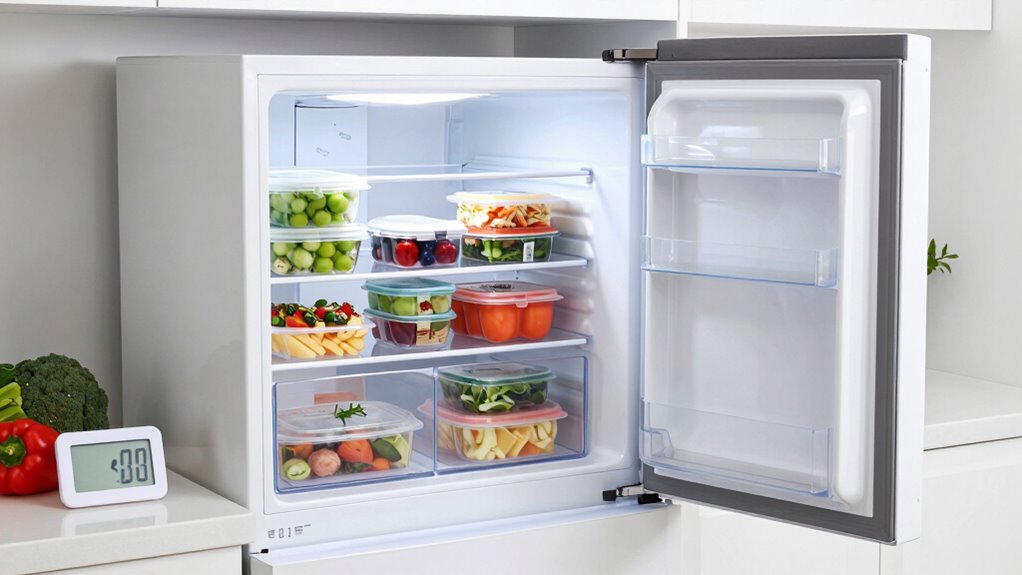 efficient spacious organized freezing