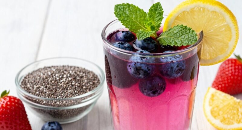 enhance chia drink flavor