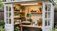 garden shed seed starting