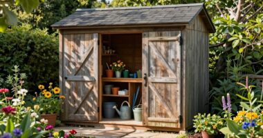 garden supply storage sheds