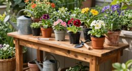 gardeners potting bench upgrade