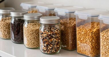 glass versus plastic storage