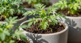 growing chia in containers