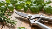 herb and seed gardening tools
