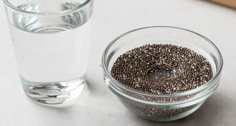 hydrate adequately for chia